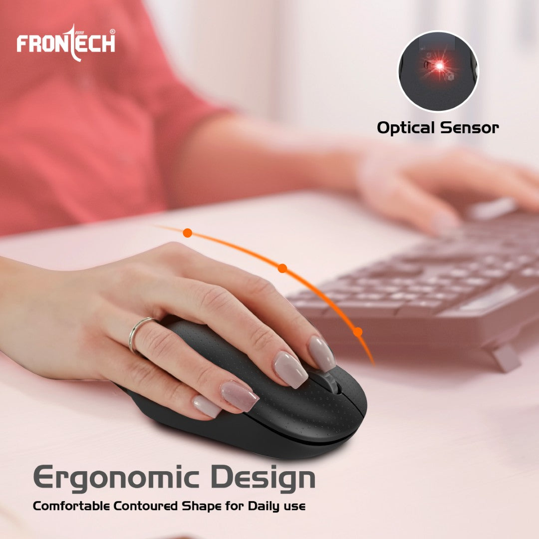 Frontech Wireless Optical Mouse 1600 DPI (MS-0041) Frontech Wireless Optical Mouse 1600 DPI (MS-0041)